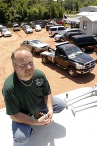 repo-man Wesley Pierce. Photo by Kevin Green.