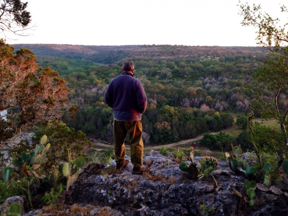 Overlooking the river